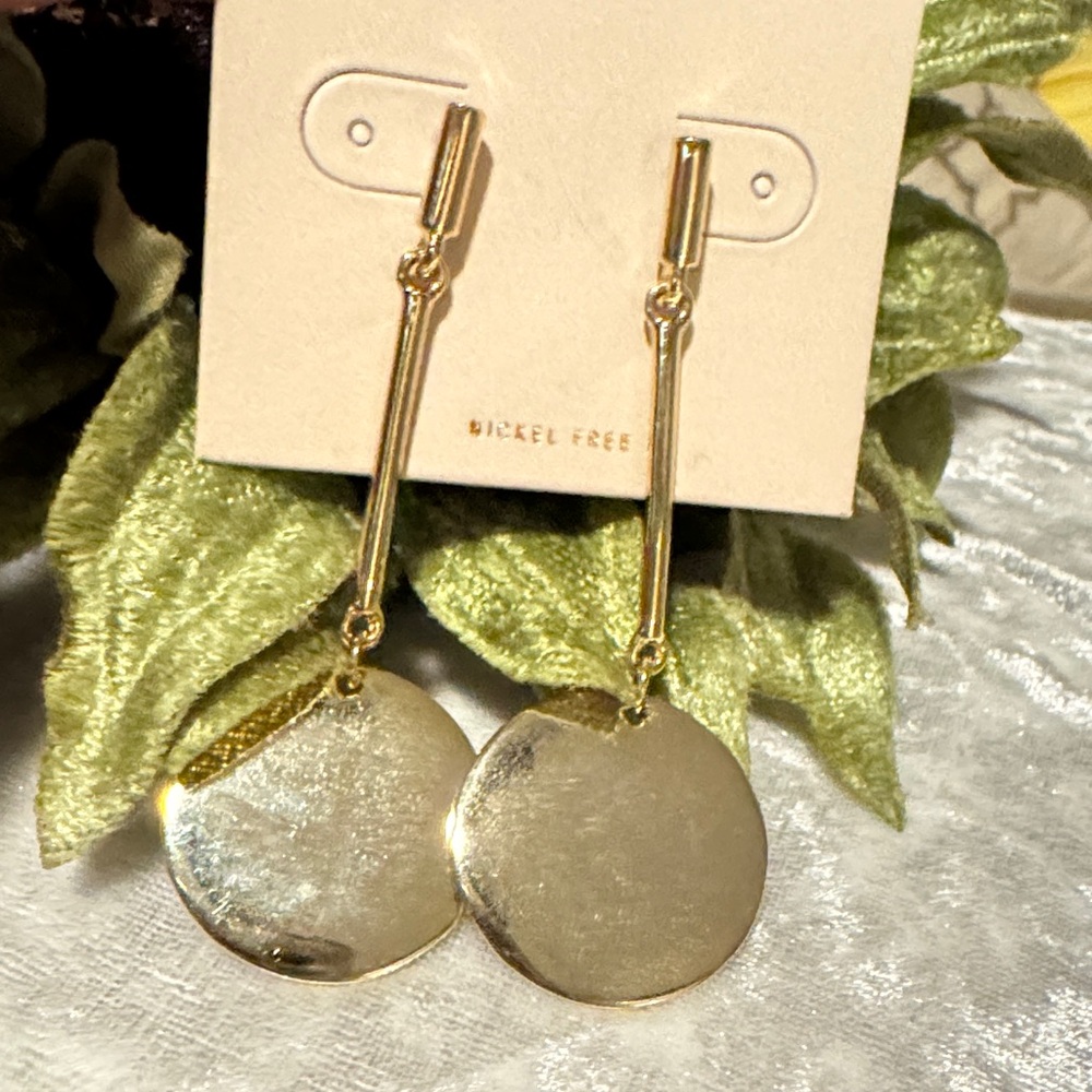 🌸Final price🌸 14th & Union Gold Disc Earrings - Picture 4 of 4